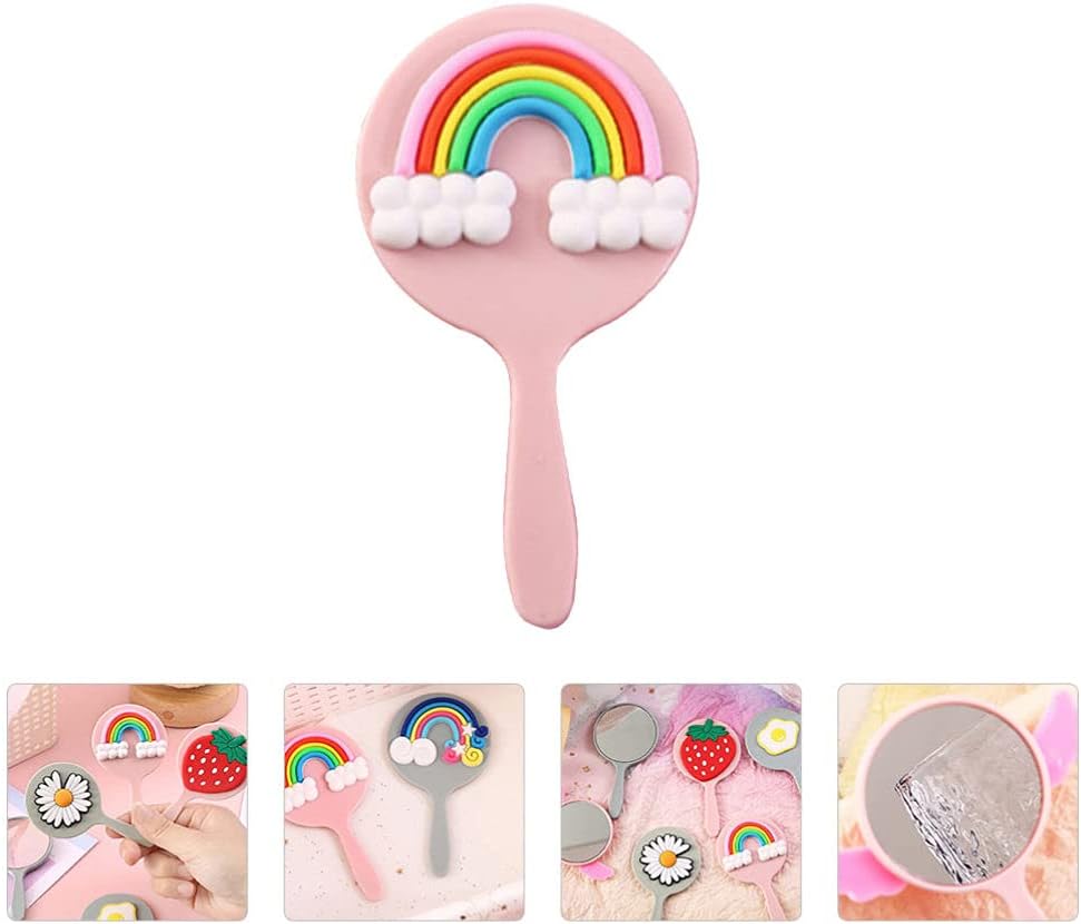 HEALLILY Portable Makeup Mirror for Girls Women