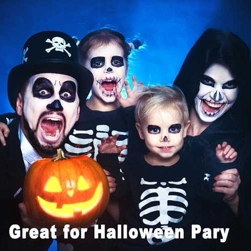 Wismee Black and White Face Body Paint Set