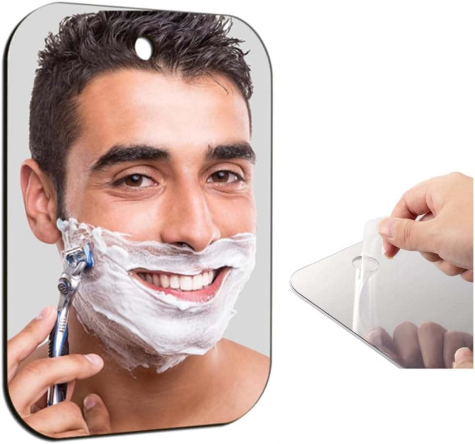 Shower Mirror Fogless for Men Women 984x787 Shatterproof and Safe