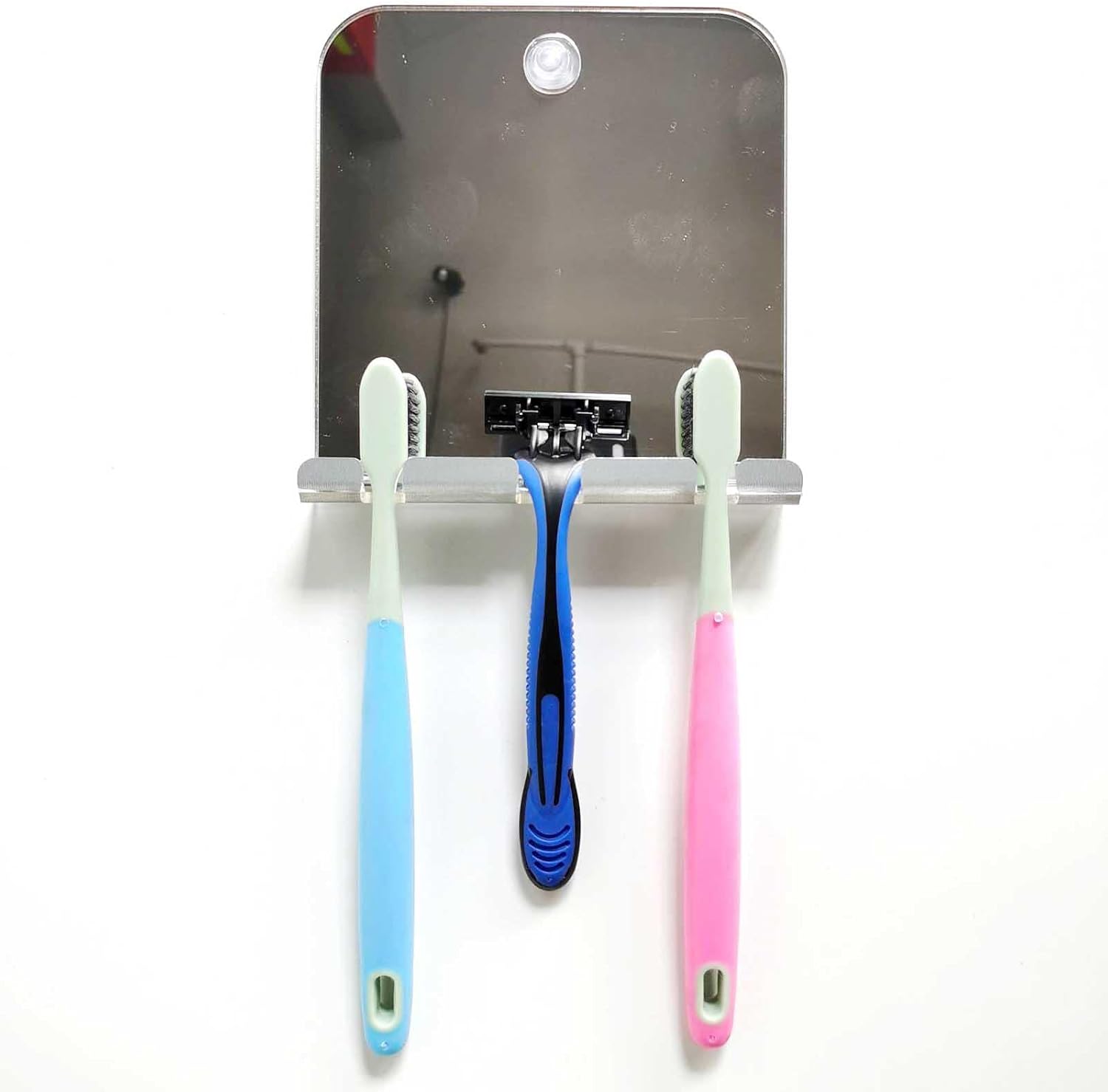 Portable Shaving Mirror with Hook and Suction