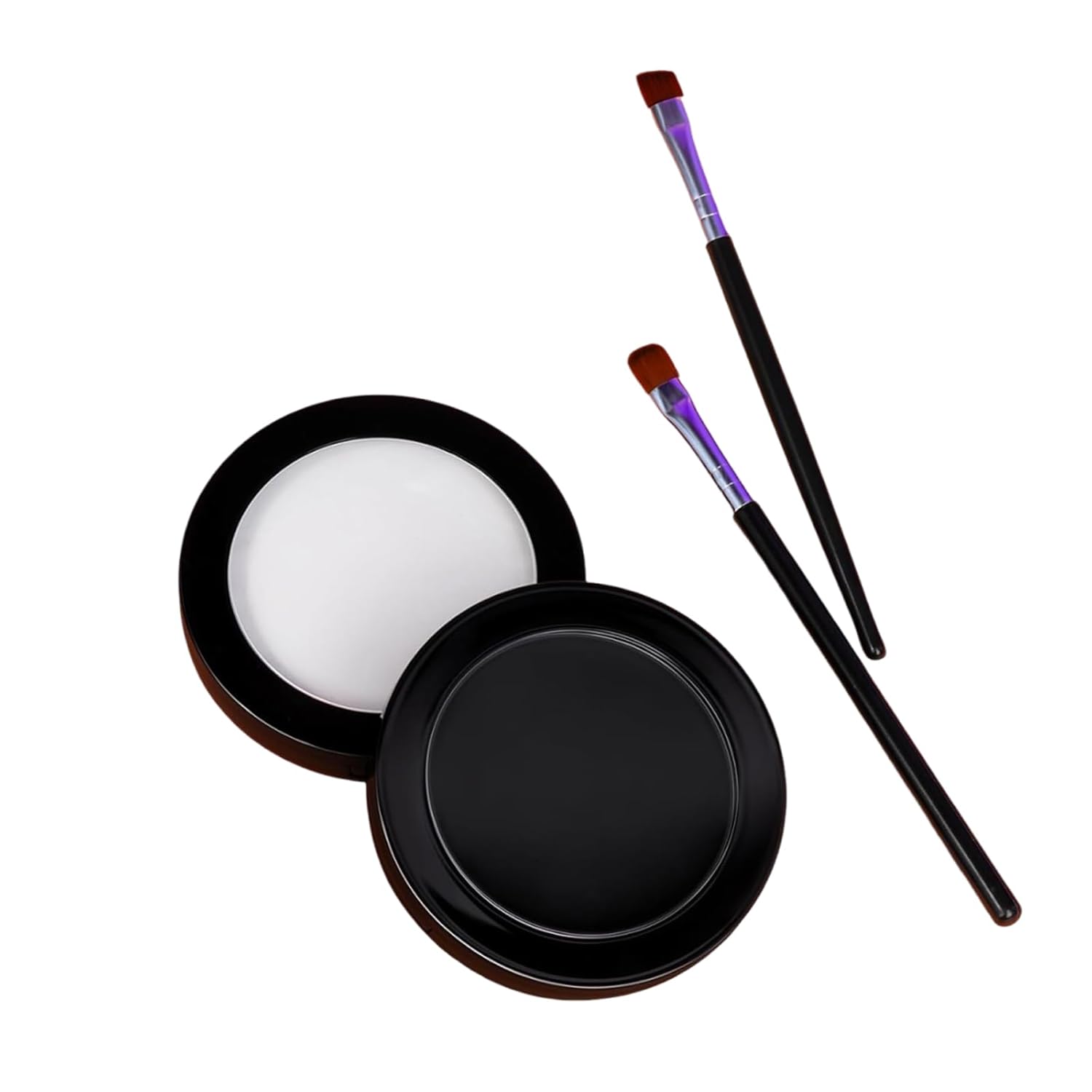 TOEDO White Black Body Paint with Brush for Halloween Cosplay