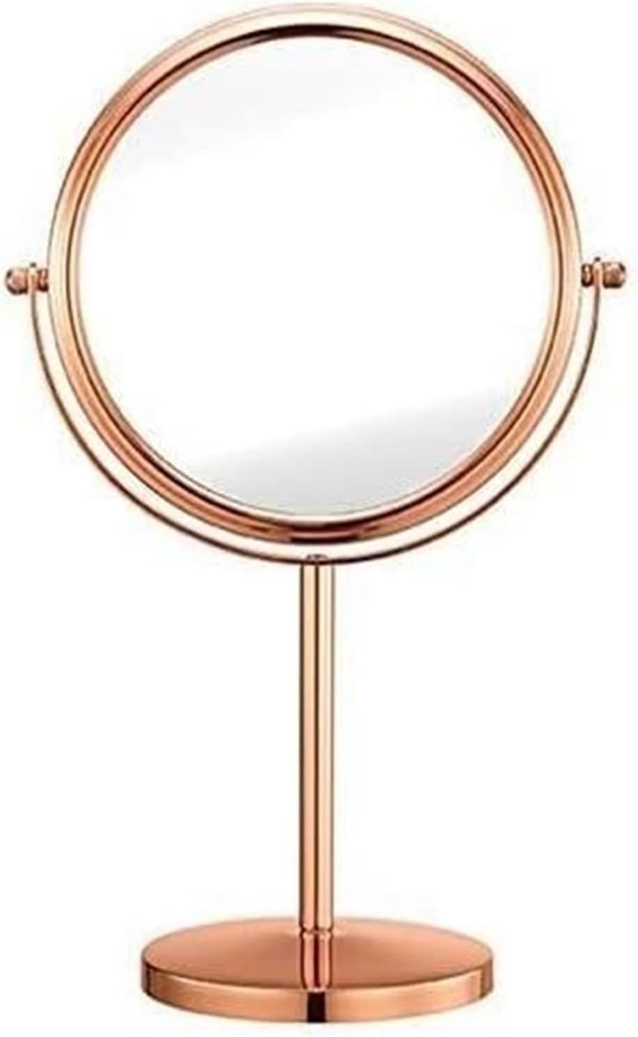 Eliveshown Wall-Mounted Vanity Mirror with HD Double Sided Rose Gold