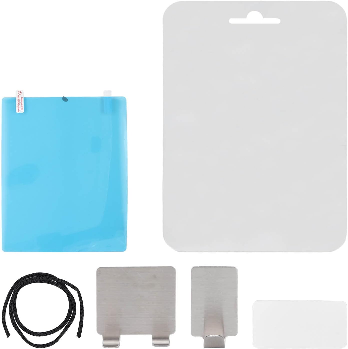 AMONIDA Fogless Shower Mirror with Hook