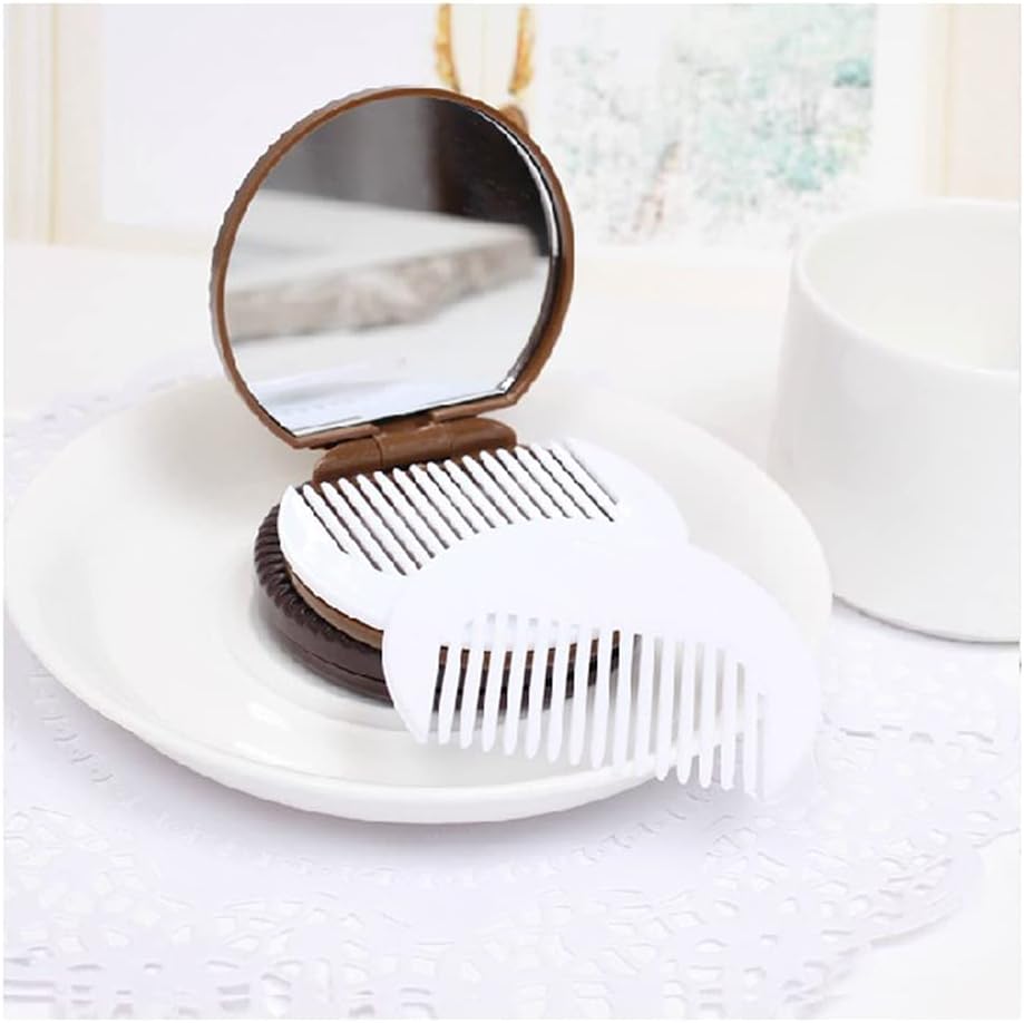 Adorable Chocolate Cookie Compact Mirror - 65CM