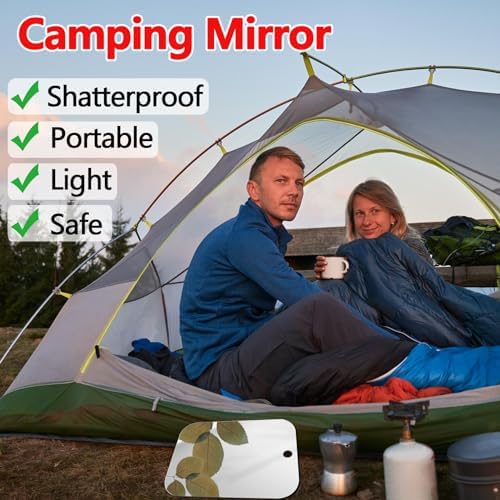 NKJVE Shatterproof Fogless Mirror for Shaving and Makeup