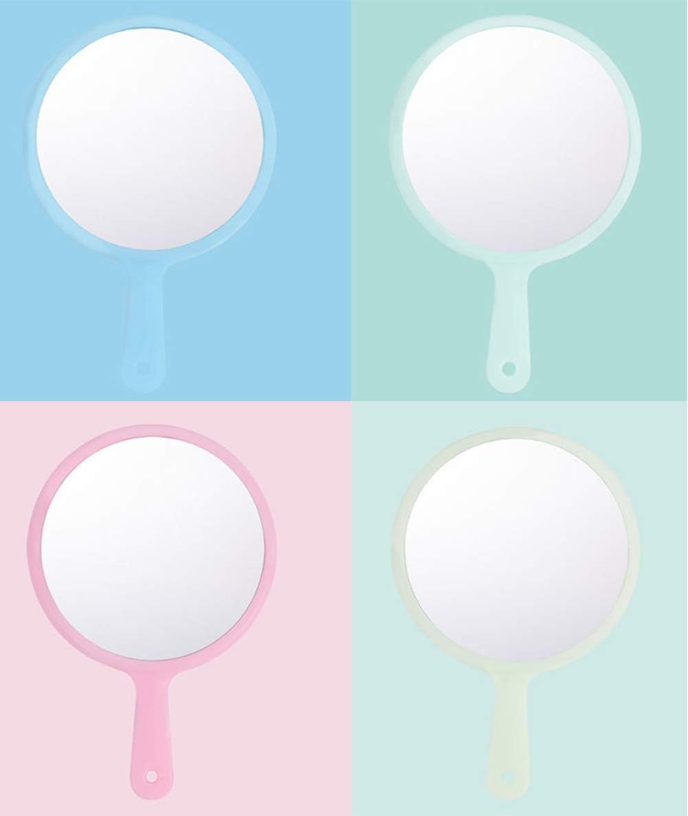 AKOAK 4 Pcs Mini Portable Makeup Mirror Set