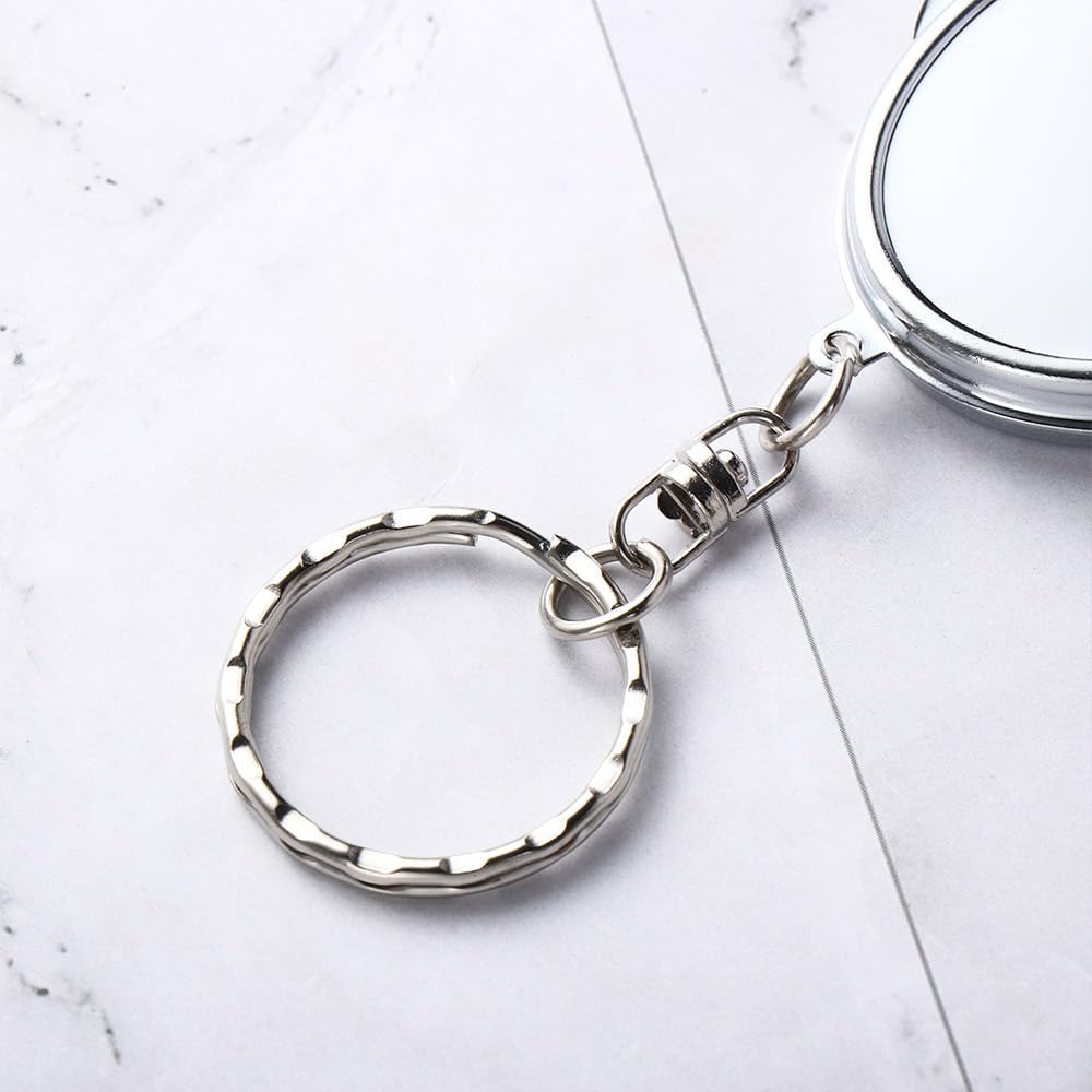 Portable Small Folding Mirror Key Chain Mirror