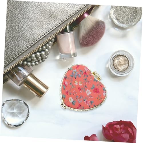Heart Double-Sided Makeup Mirror for Beauty