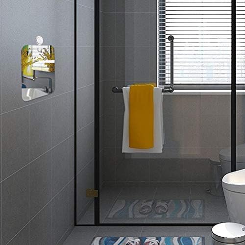 NOENNULL Anti-Fog Shower Mirror for Men Women