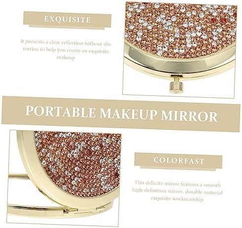 Ipetboom Portable Double-Side Diamond Mirror