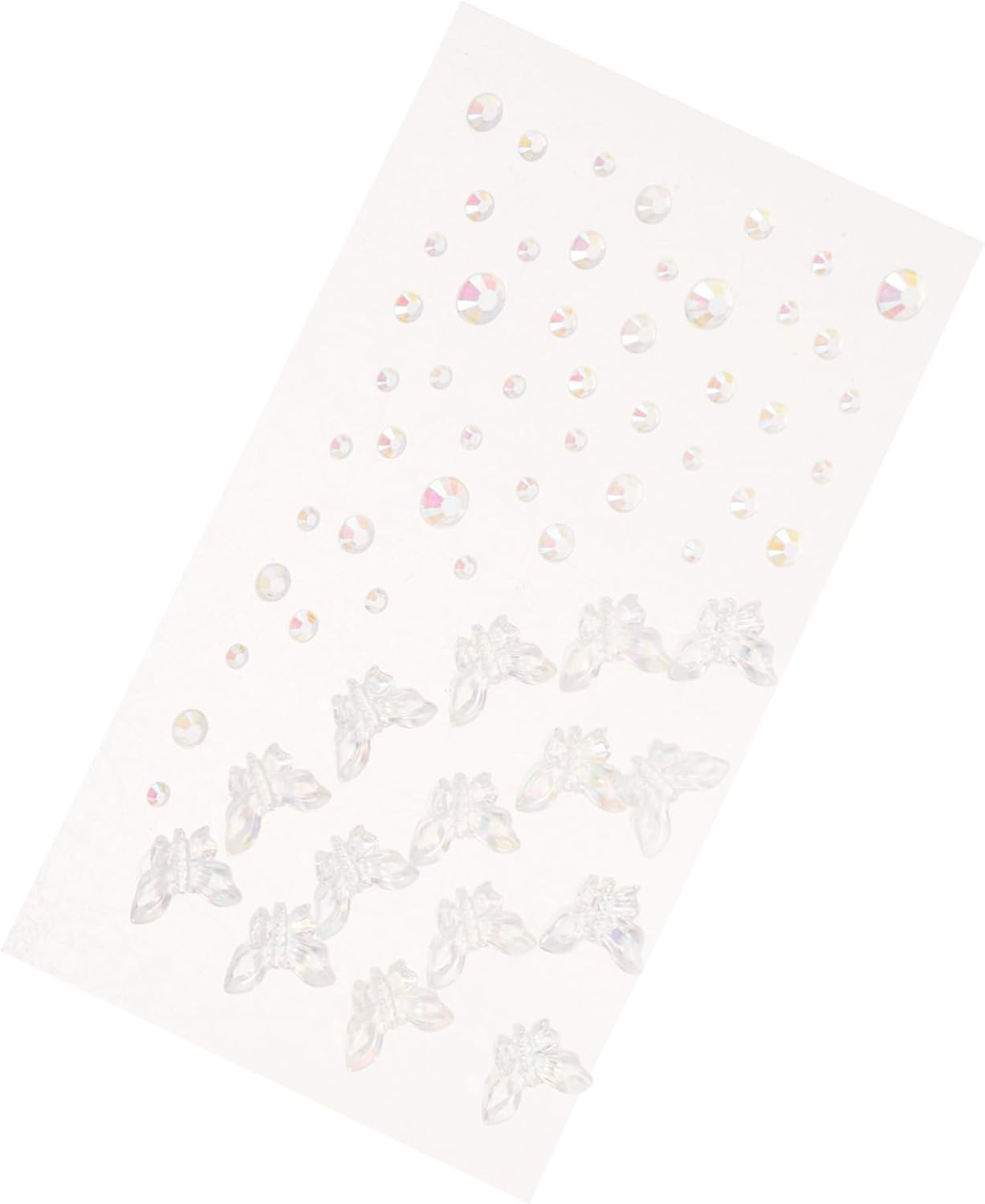Gems Stickers for Face Makeup Butterfly Tear Diamond Adhesive 1