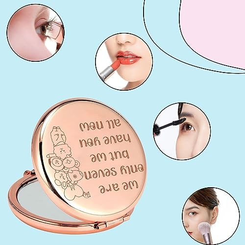 AKTAP Korean Pop Characters Makeup Mirror for BTS Fans
