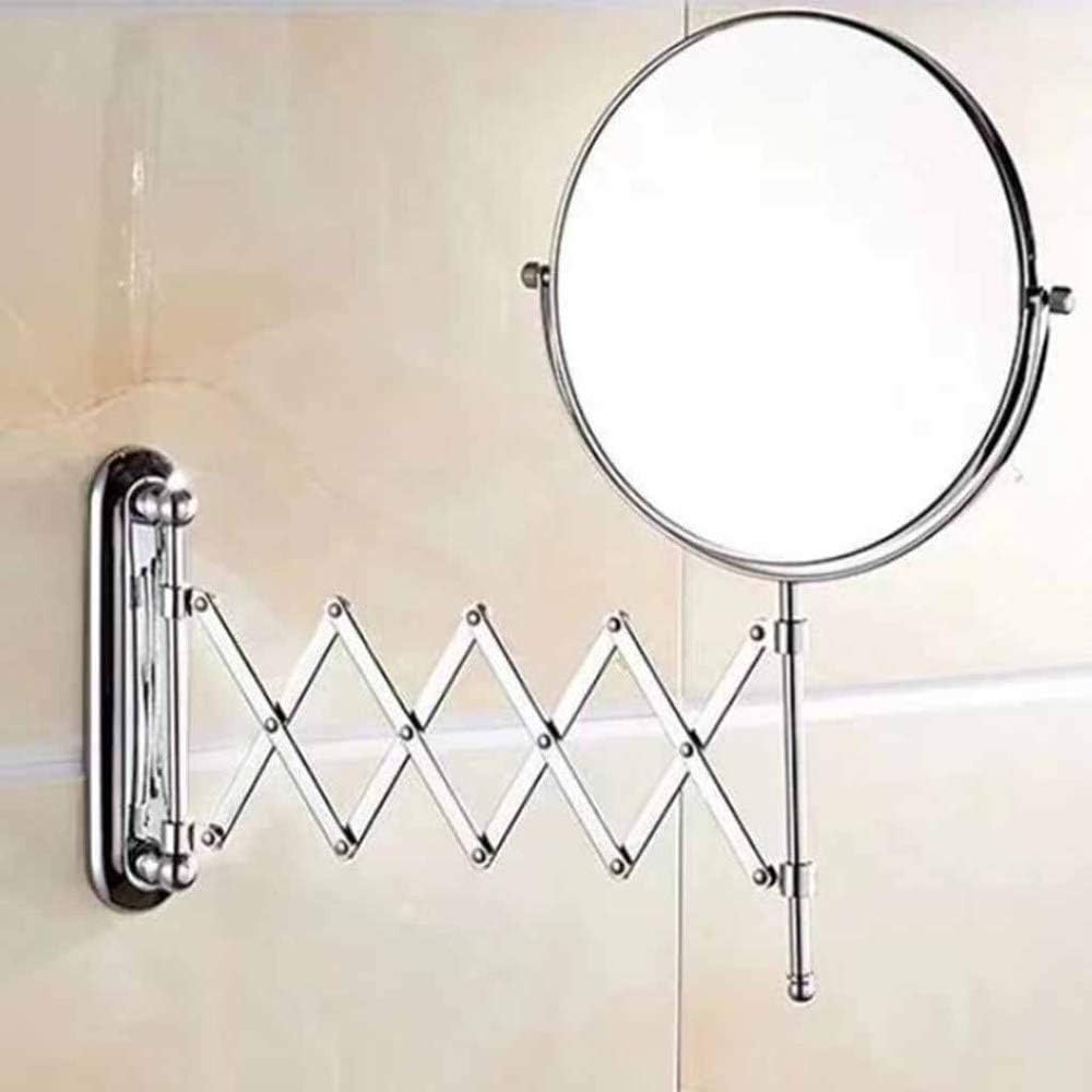 PRIMUZ Makeup Mirror Wall Mount 360 Rotating