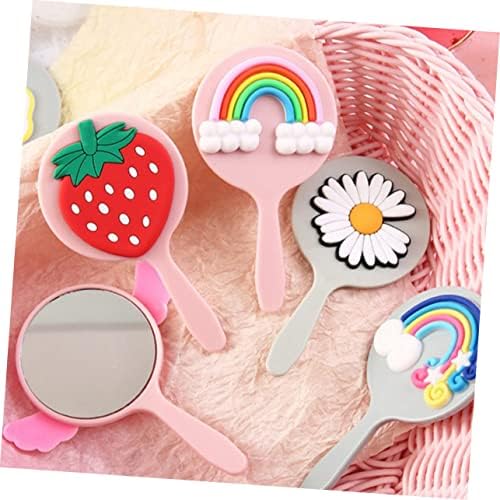 MERRYHAPY Compact Portable Makeup Mirror with Light