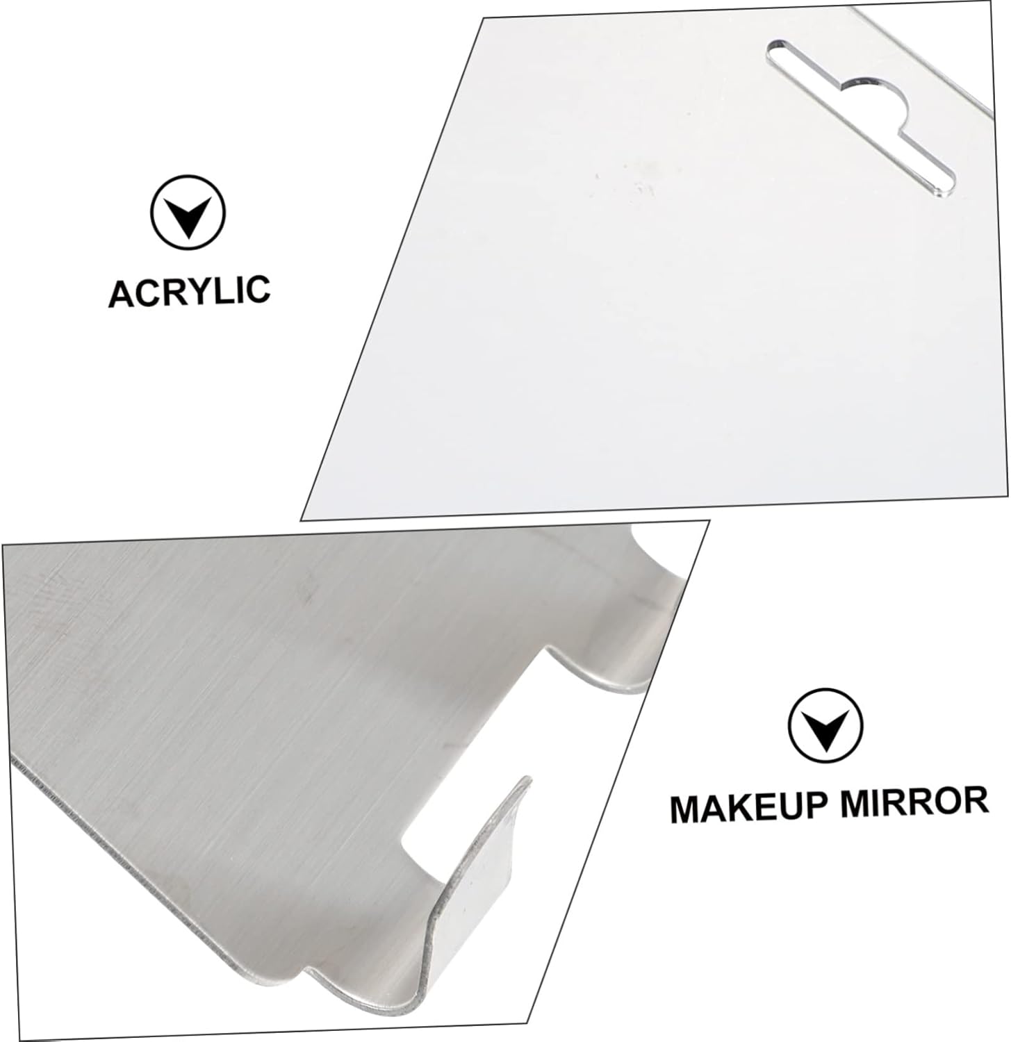 Ipetboom Shower Shave Mirror Anti-Fog Portable 1