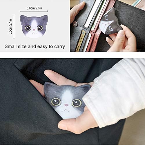 Catlady Cute Cat Shaped Unbreakable Mirror