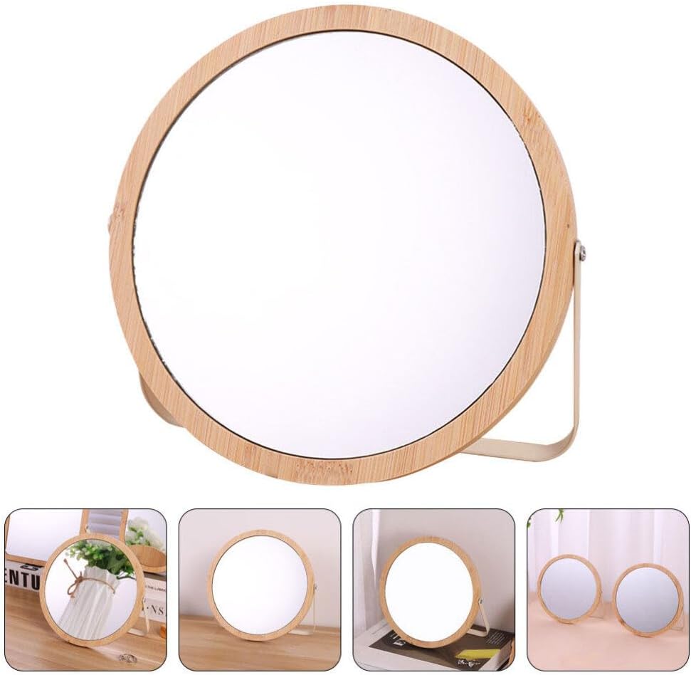 VOSAREA Desktop Vanity Mirror with Stand 1