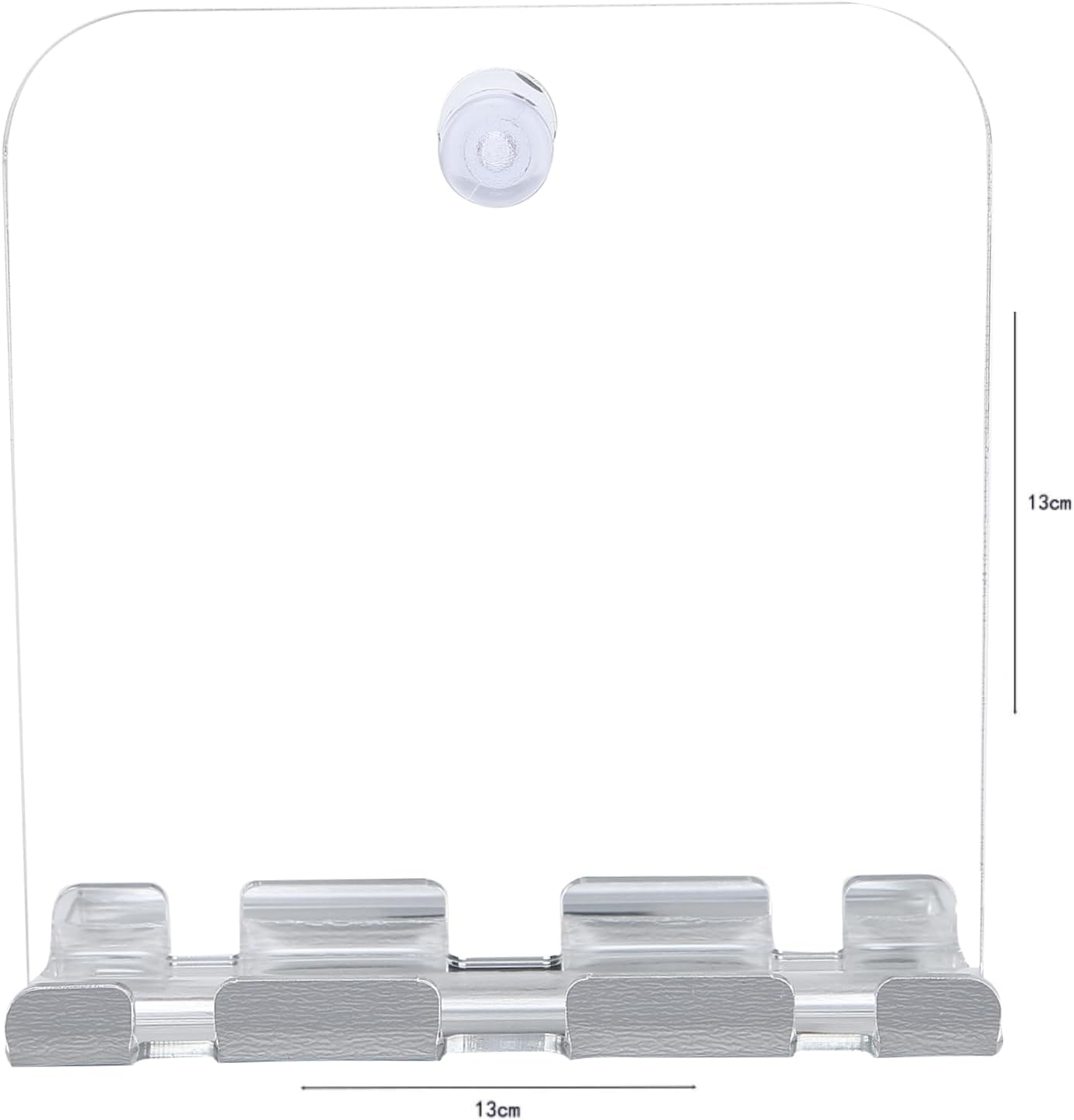 Fogless Mirror with Hook - Shatterproof ABS Bathroom Mirror