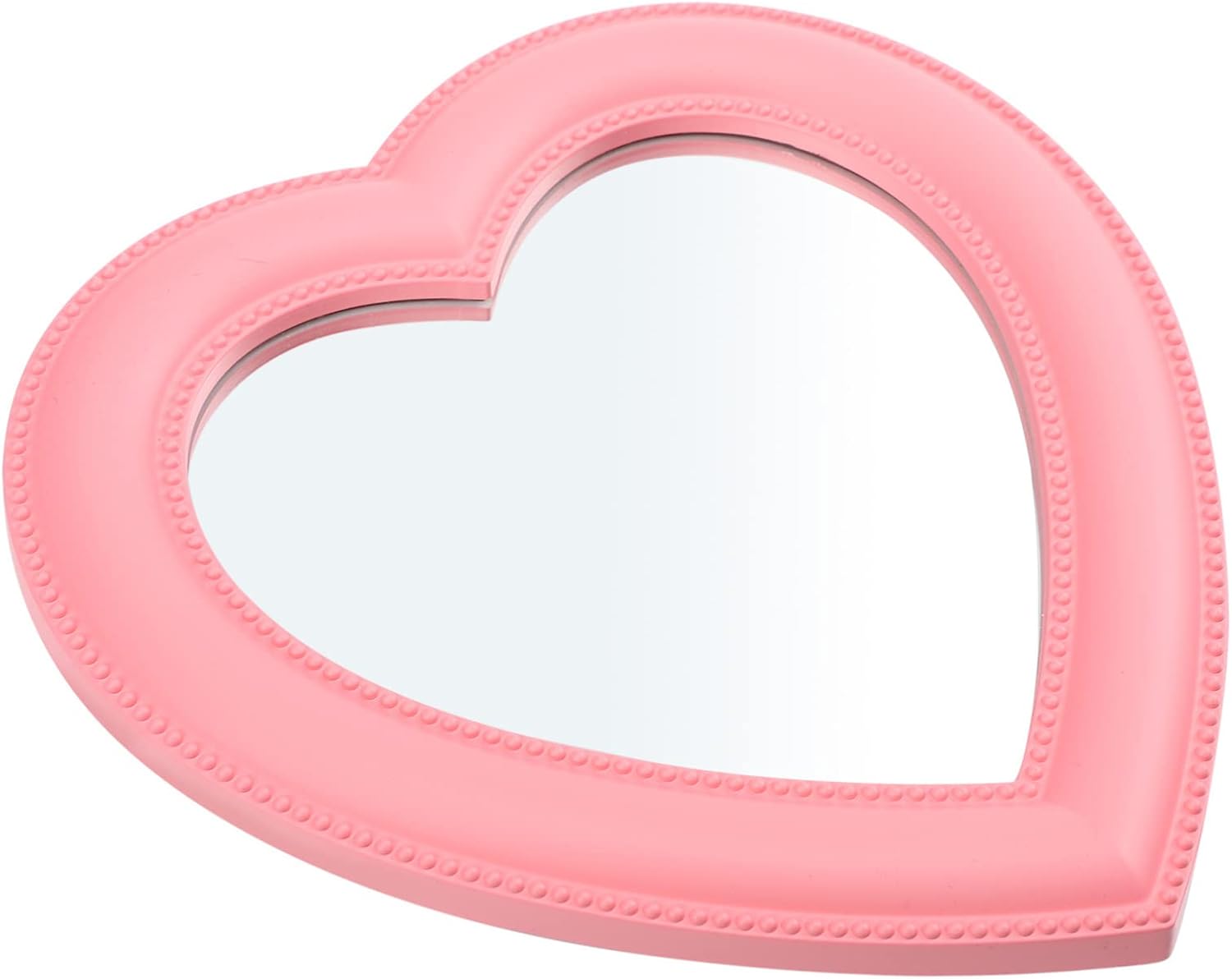 DOITOOL Heart Shape Standing Mountable Mirror Dual-Purpose Makeup
