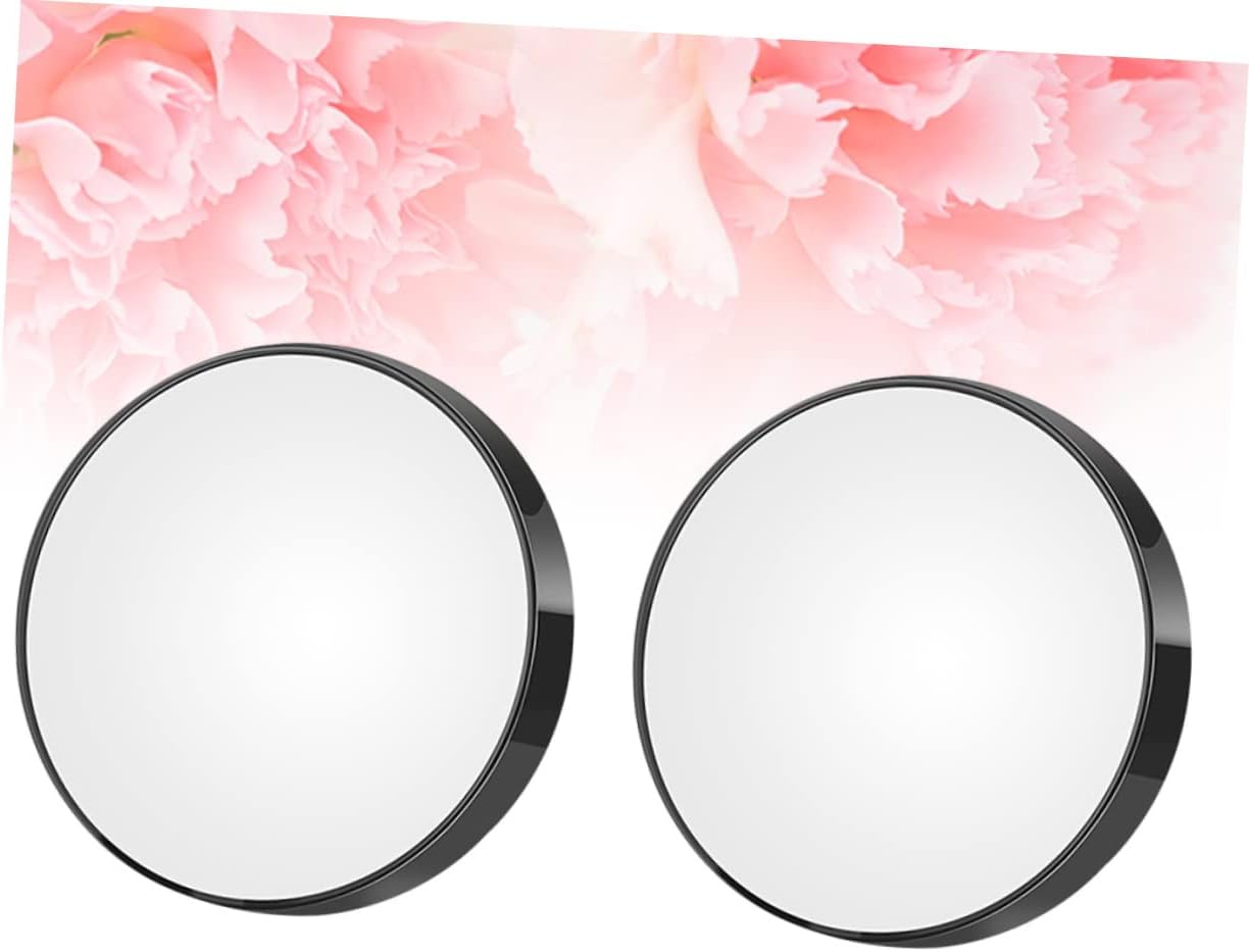 VALICLUD 2Pcs Magnifying Makeup Mirror with Suction Cups