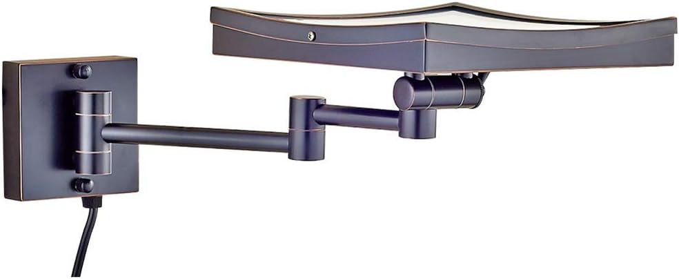 ZADIKO Wall Vanity Mirror with 3X Magnification and LED Light