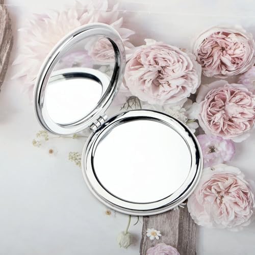 WSNANG Musical Compact Makeup Mirror with Encouraging Message