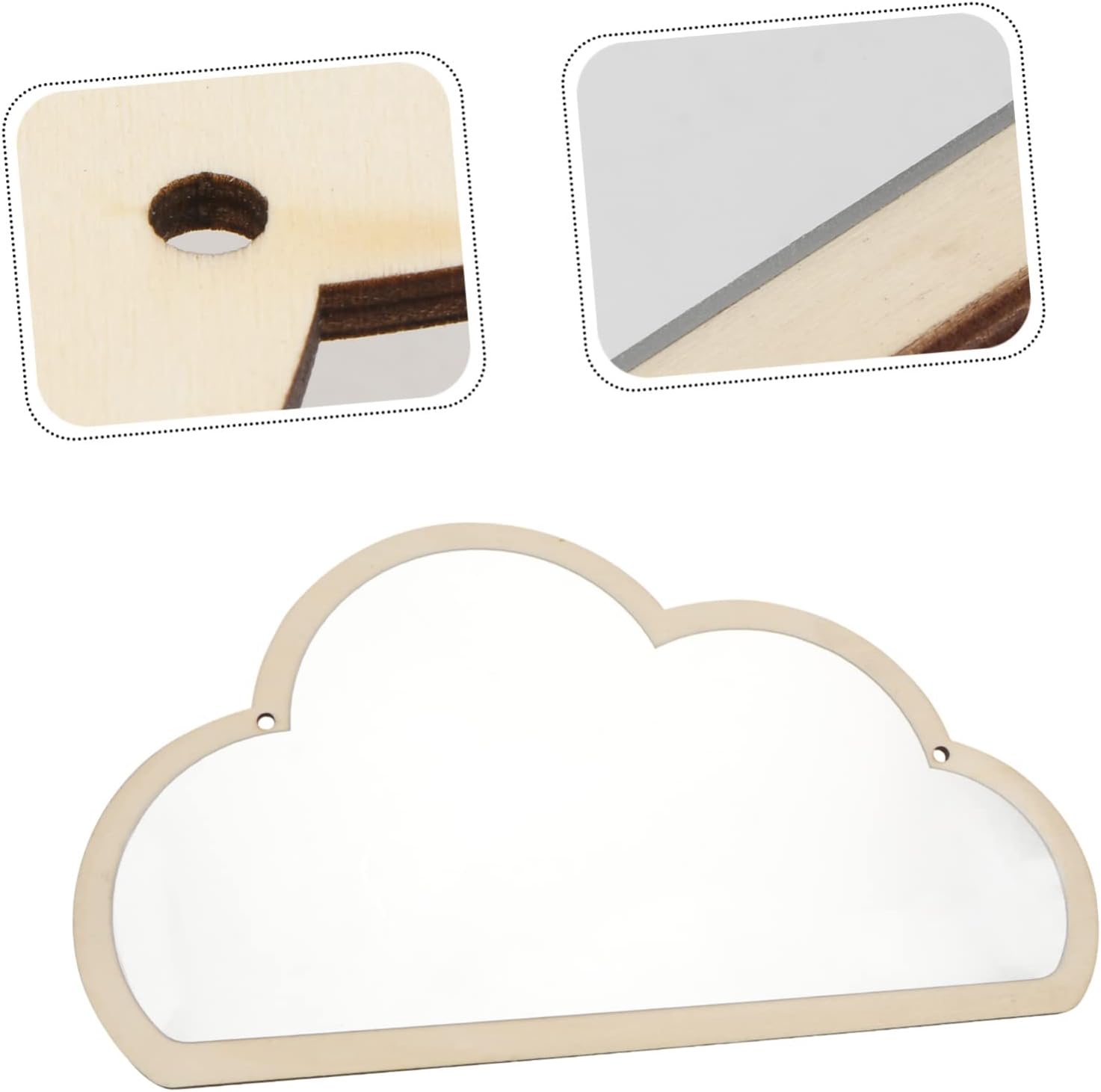 ORFOFE Waterproof Acrylic Bathroom Mirror
