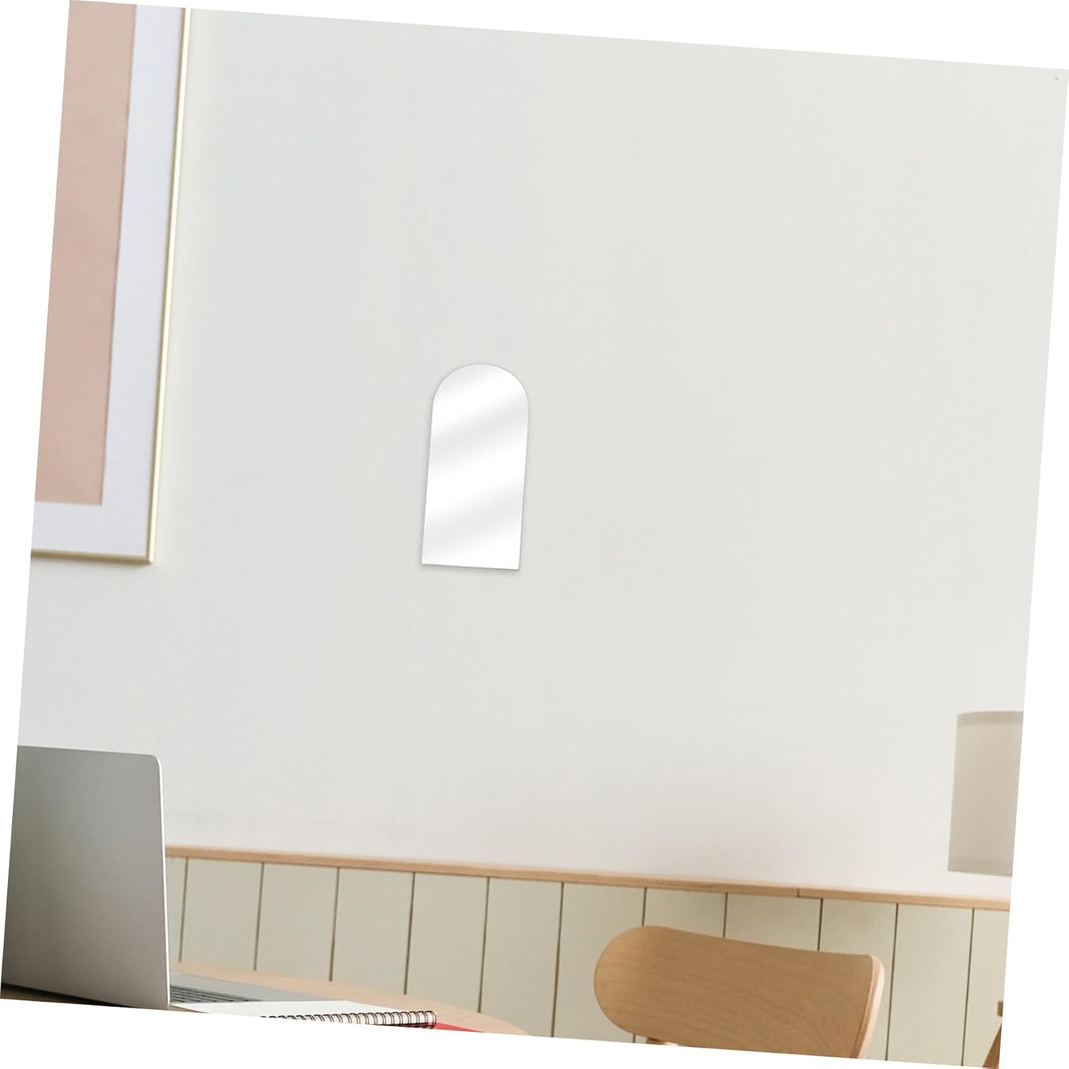HAWILLOSCH Irregular Acrylic Makeup Mirror
