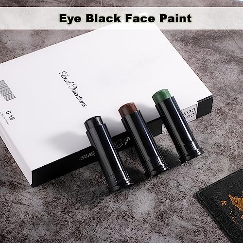 3pcs Eye Stick for Sports Face Body Paint