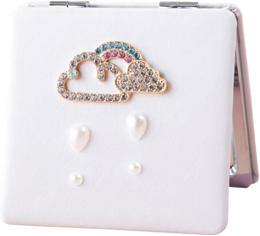 NOLITOY Double-Sided Folding Cosmetic Mirror for Travel