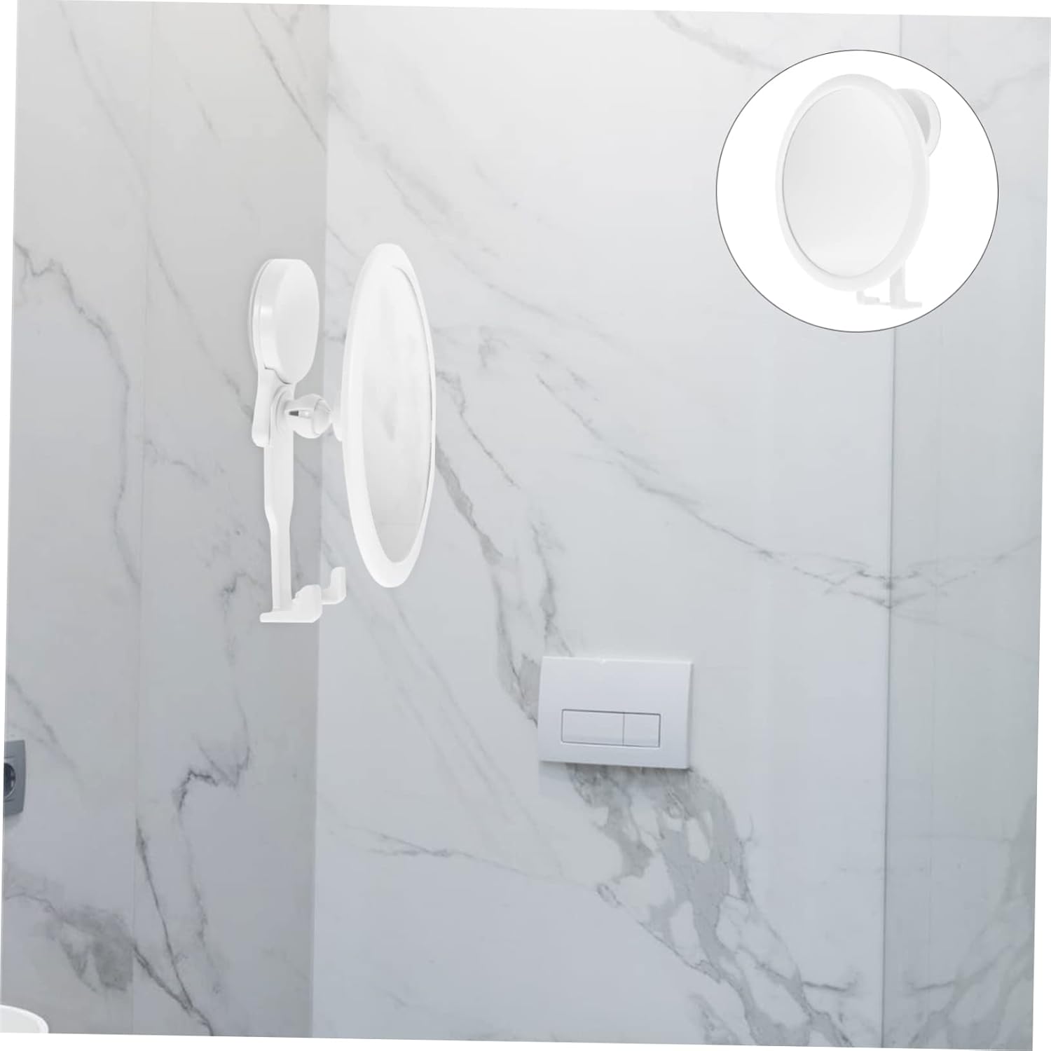 Mikinona Foldable Wall Mounted Makeup Mirror