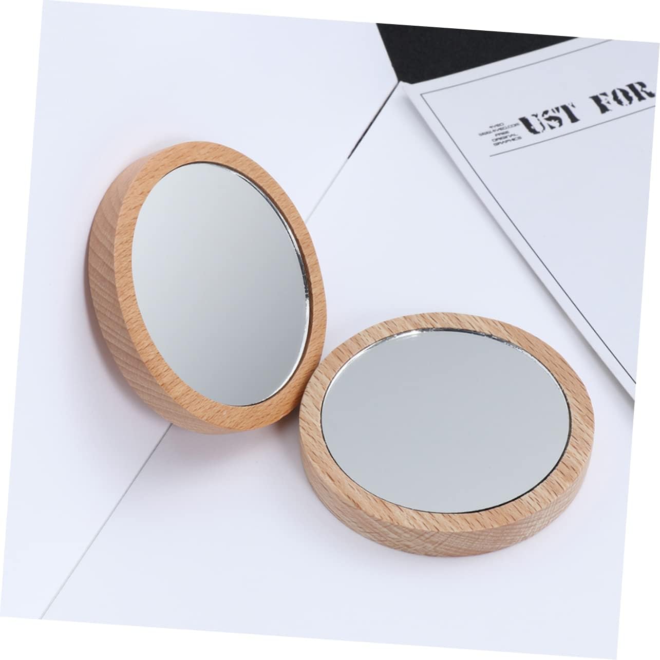VICASKY Handheld Makeup Mirror with LED Light