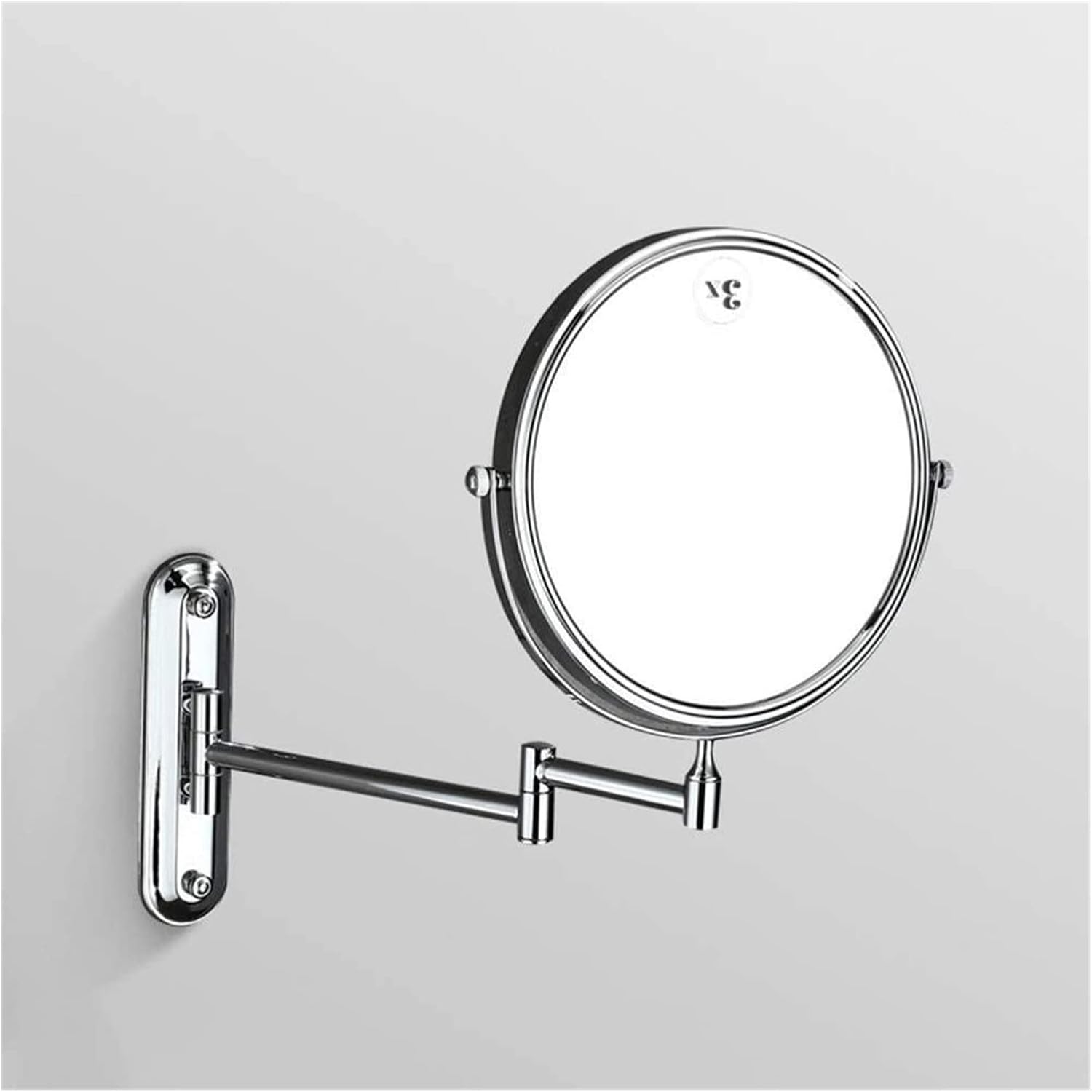 YQYBF Wall-Mounted Makeup Mirror with 3X Magnification