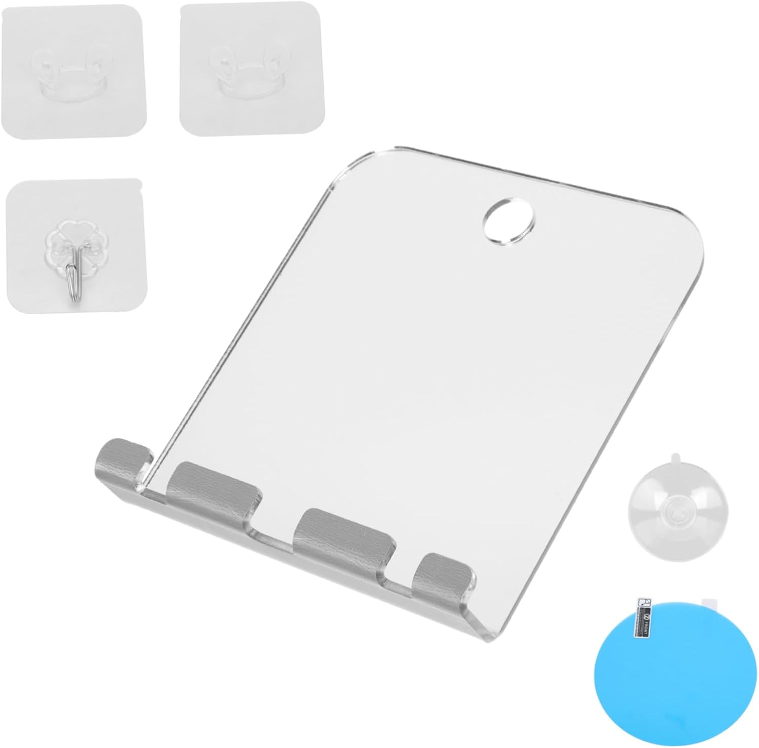 DECHOUS 5x7 Inch Travel Makeup Mirror for Shower and Bathroom