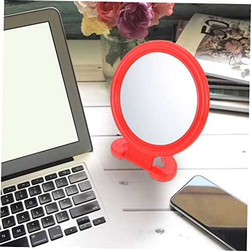 SAFIGLE Classic Red Makeup Mirror Wall or Table Mount