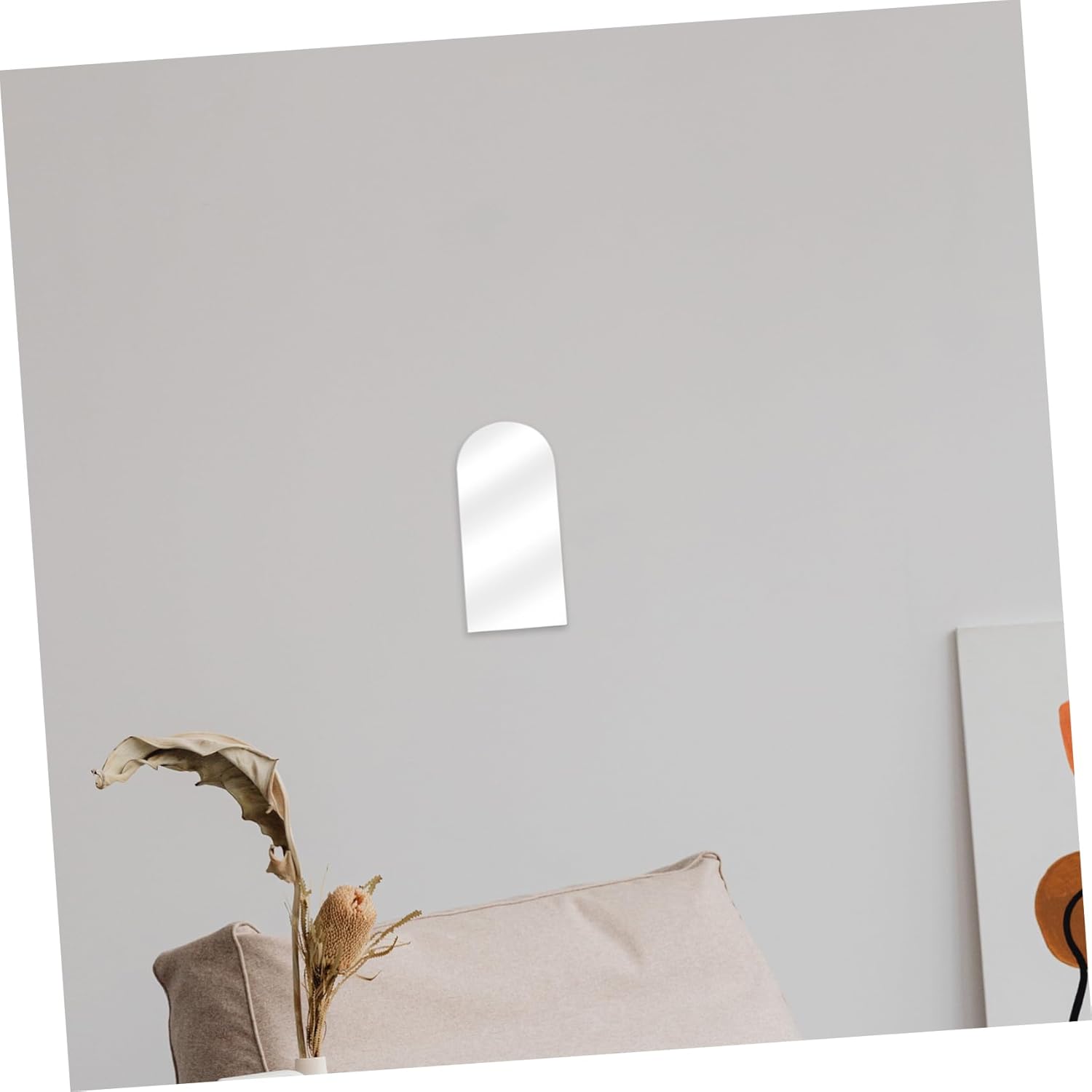 STOBAZA Irregular Shape Acrylic Wall Mirror for Home Office