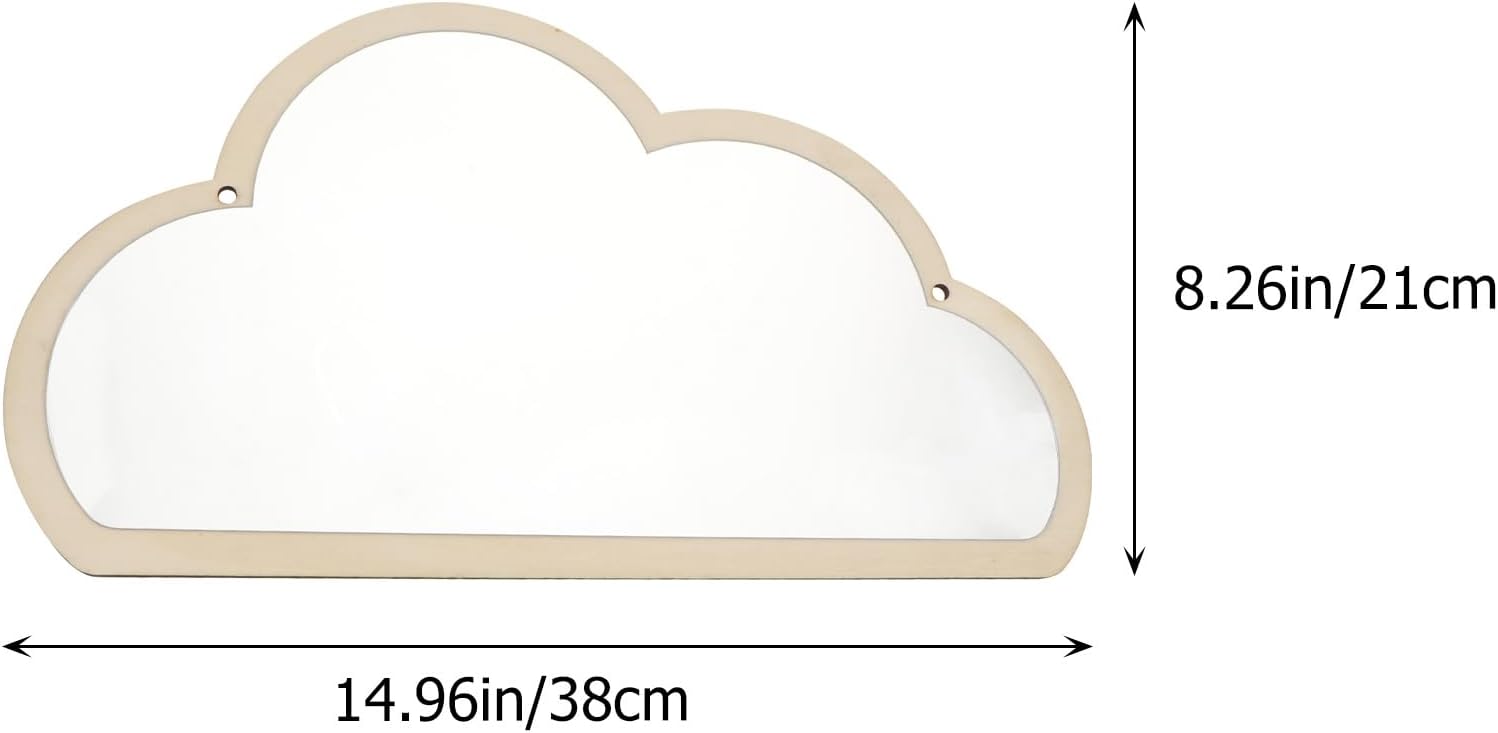 FRCOLOR 1pc Cloud Shape One-Way Mirror