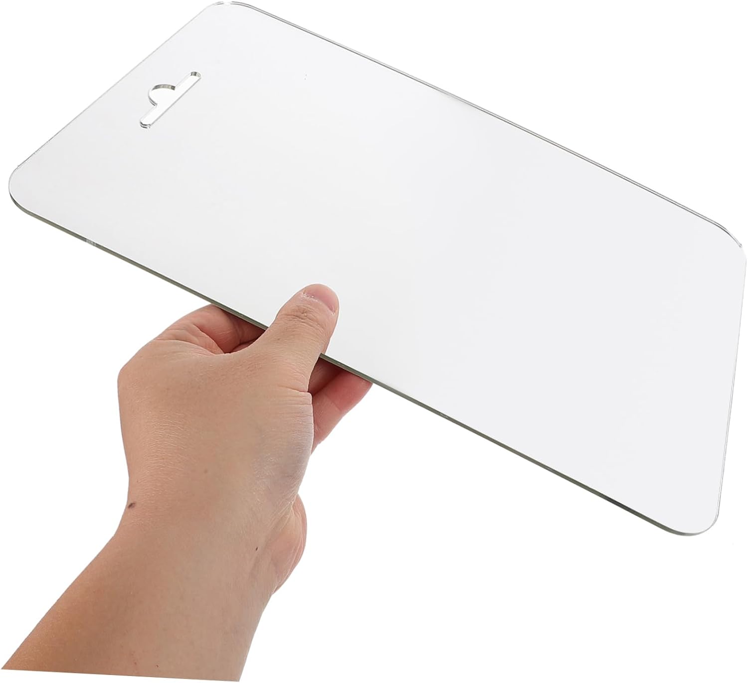 Beatifufu Travel Shaving Mirror 30x20cm Fogless Unbreakable