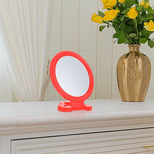 Beavorty Retro Desktop Makeup Mirror with Stable Base