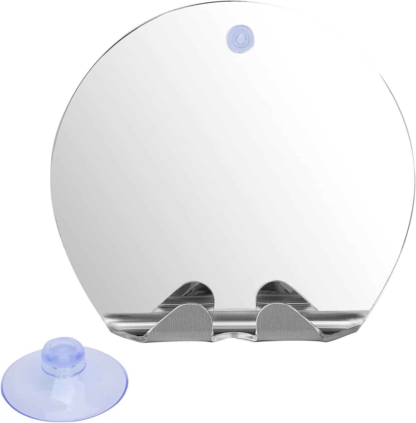 POCREATION Fogless Shower Mirror with Suction