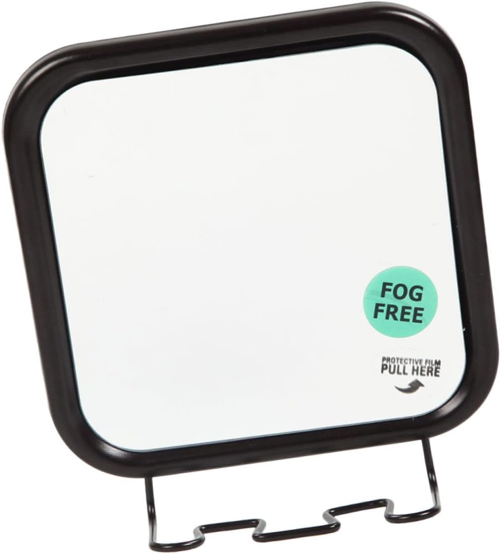 Happyyami Fogless Shower Mirror with Suction Cups