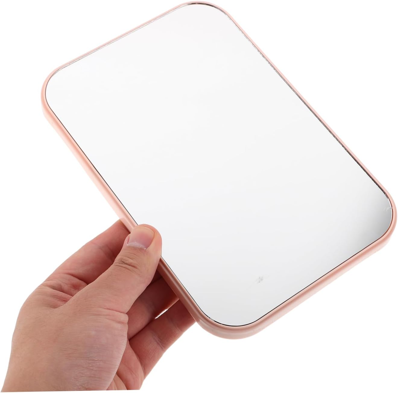 2pcs Lightweight Freestanding Vanity Mirror for Desk and Travel Use 1
