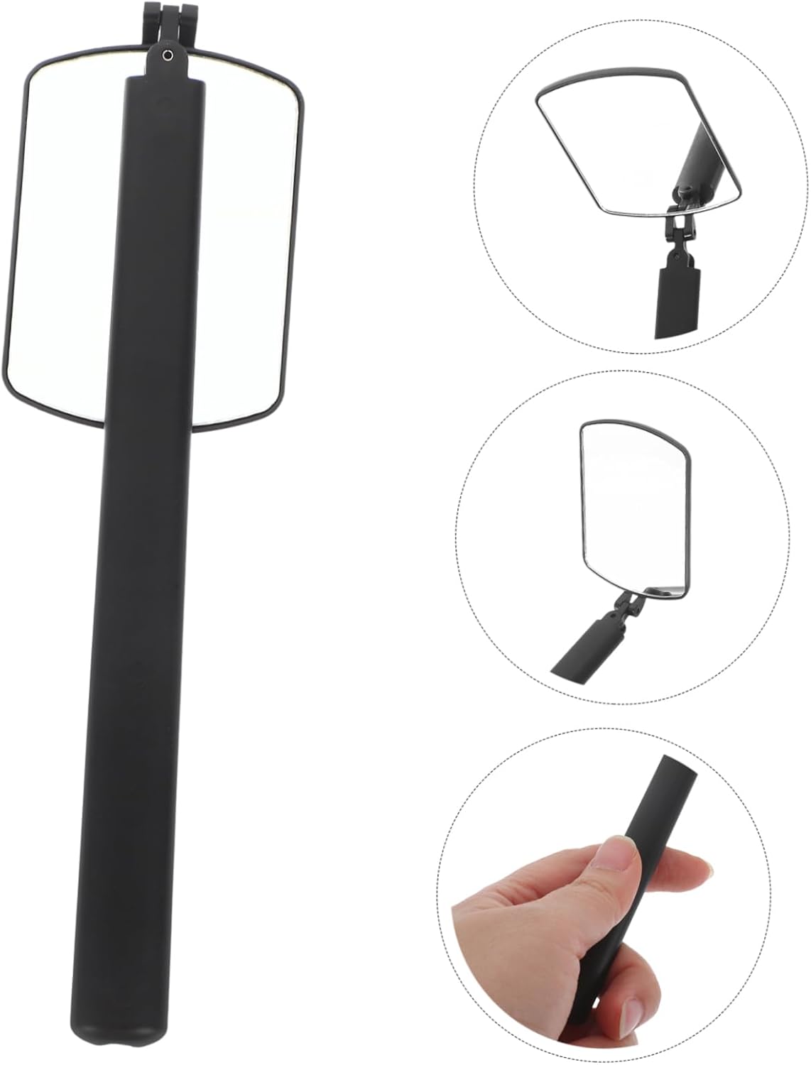 Angoily Folding Rotating Eyelash Mirror for DIY
