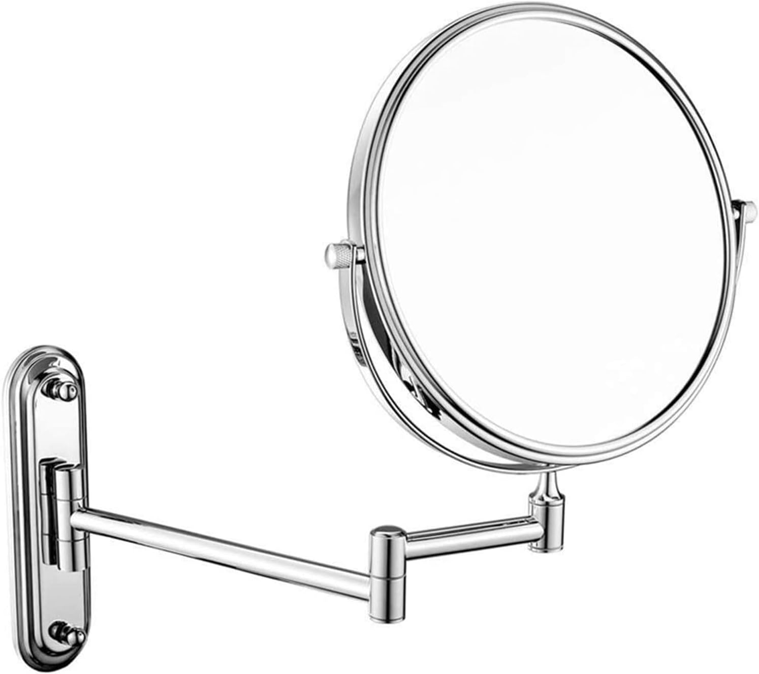 Elegant Wall-Mounted Makeup Mirror with 7X Magnification 1