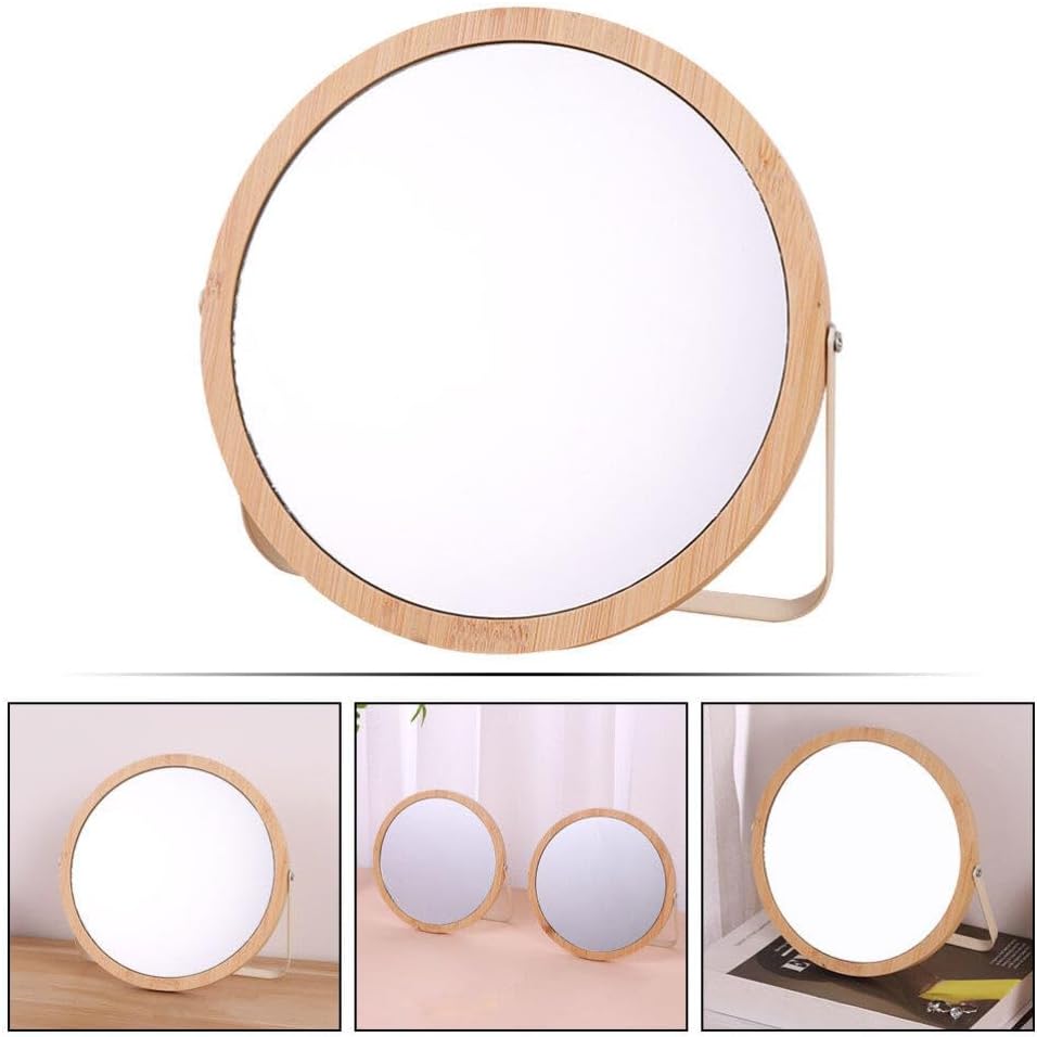 VOSAREA Desktop Vanity Mirror with Stand 1