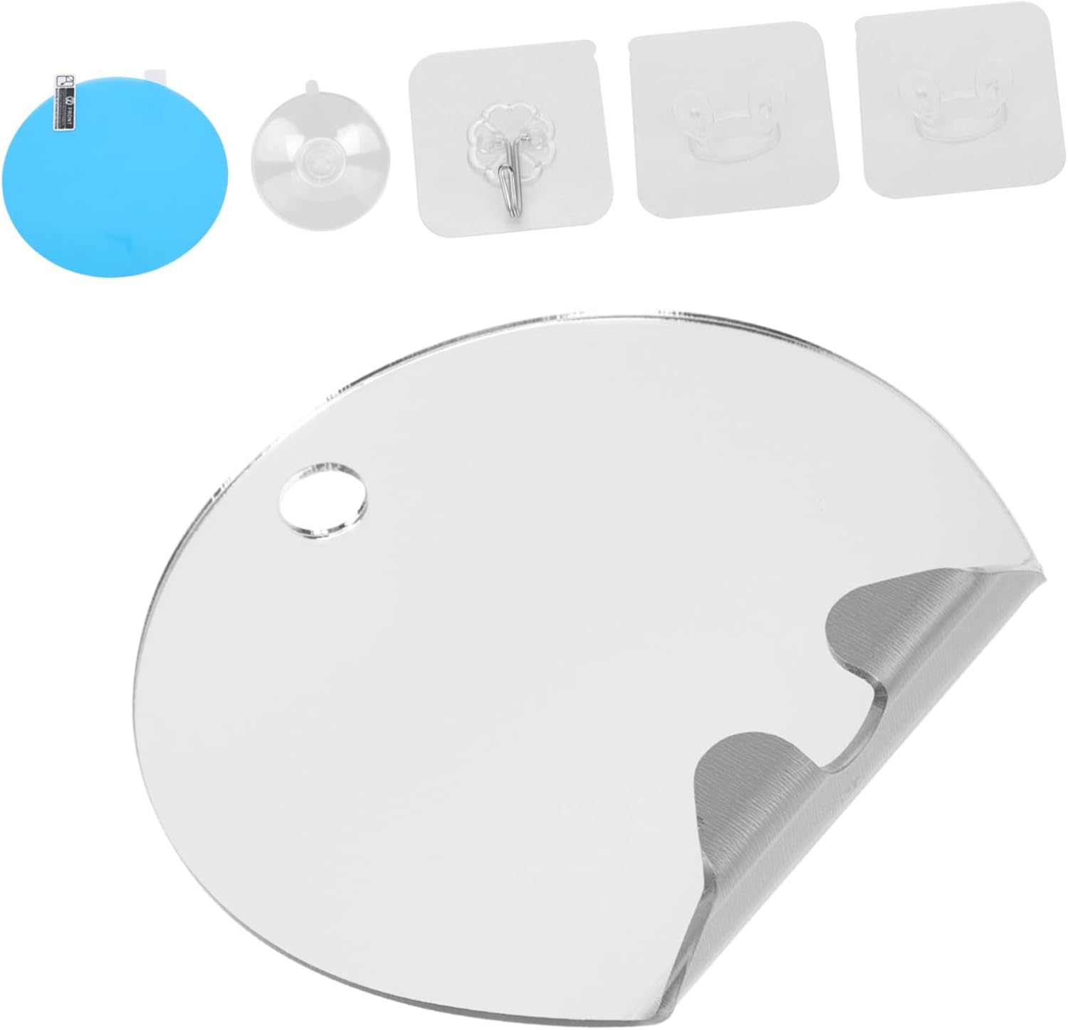 BELLIFFY Fogless Makeup Travel Shaving Mirror Set 1
