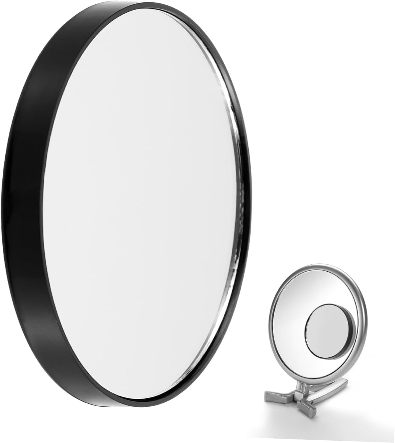 DEARMAMY Compact 5x Magnifying Mirror with Suction Cups
