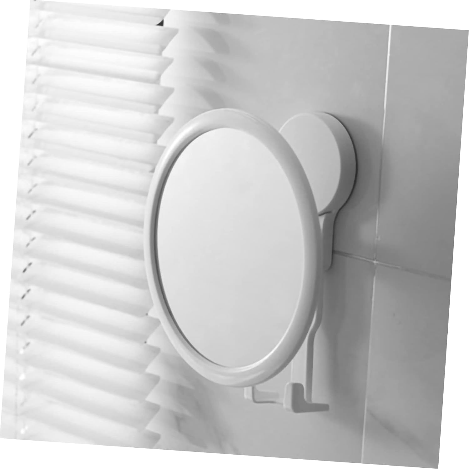 BIUDECO Wall-Mounted Vanity Mirror with Adjustable Angle
