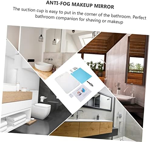 TOVINANNA Practical Anti-Fog Full Body Mirror with Razor Holder