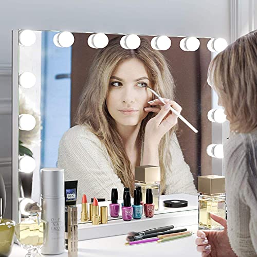 BENDIC Lighted Vanity Mirror with 10X Magnification